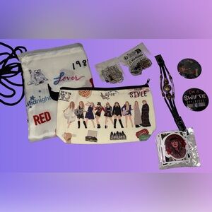 Ultimate Taylor Swift Fan Collection - 8 piece plus 44 stickers.